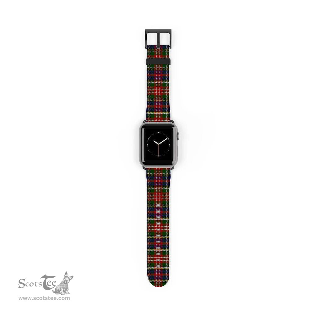 Scottish Christie Clan Tartan Watch Band Apple Watch Style Scottish Plaid Tartan Plaid