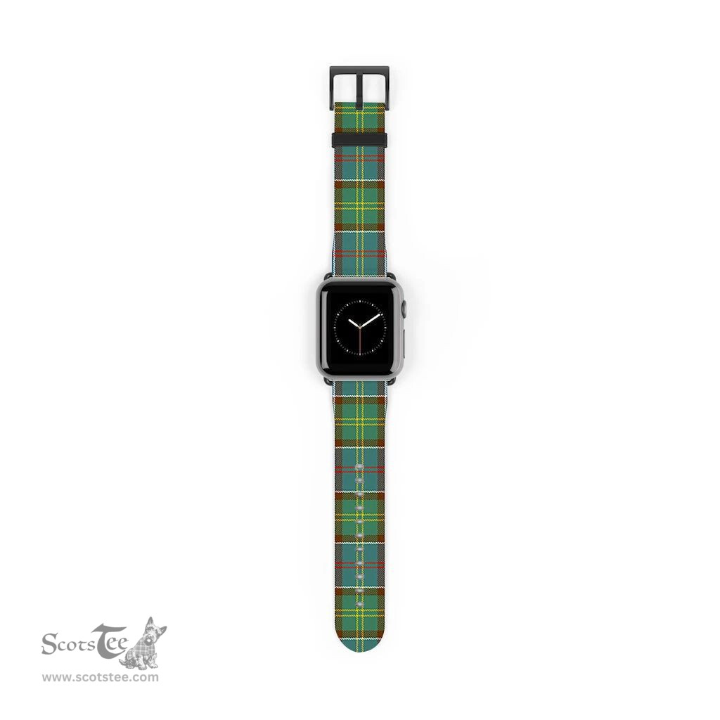 Scottish Colville Clan Tartan Watch Band Apple Watch Style Scottish Plaid Tartan Plaid