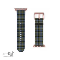 Scottish Campbell Faded Clan Tartan Watch Band Apple Watch Style Scottish Plaid Tartan Plaid