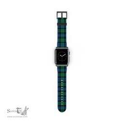 Scottish Blackwatch Ancient Clan Tartan Watch Band Apple Watch Style Scottish Plaid Tartan Plaid