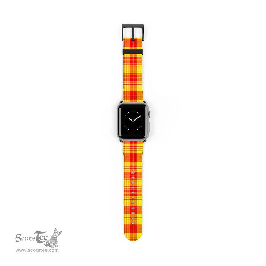 Scottish MacMillan Clan Tartan Watch Band Apple Watch Style Scottish Plaid Tartan Plaid