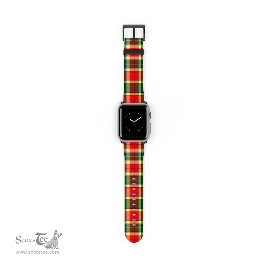 Scottish Gibson Clan Tartan Watch Band Apple Watch Style Scottish Plaid Tartan Plaid