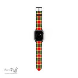 Scottish Gibson Clan Tartan Watch Band Apple Watch Style Scottish Plaid Tartan Plaid