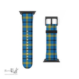 Scottish Laing Clan Tartan Watch Band Apple Watch Style Scottish Plaid Tartan Plaid