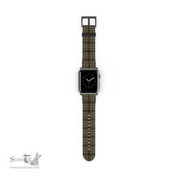 Scottish Stewart Hunting Weathered Clan Tartan Watch Band Apple Watch Style Scottish Plaid Tartan Plaid