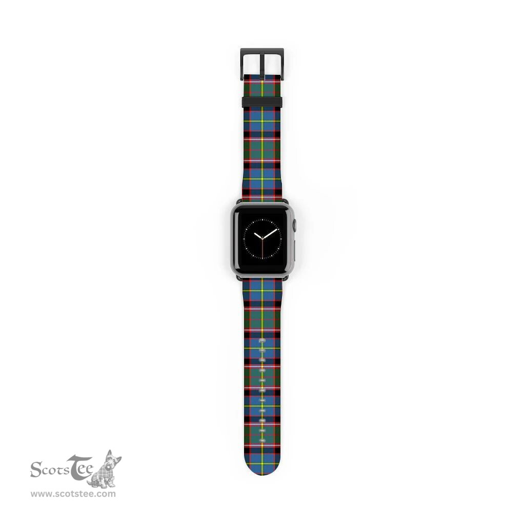 Scottish Glass Clan Tartan Watch Band Apple Watch Style Scottish Plaid Tartan Plaid