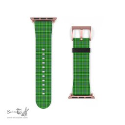 Scottish Currie Clan Tartan Watch Band Apple Watch Style Scottish Plaid Tartan Plaid