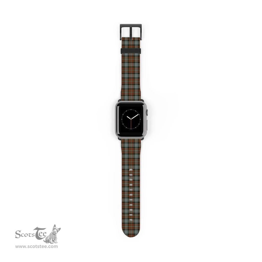 Scottish Ferguson Weathered Clan Tartan Watch Band Apple Watch Style Scottish Plaid Tartan Plaid