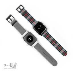 Scottish Dennistoun Clan Tartan Watch Band Apple Watch Style Scottish Plaid Tartan Plaid