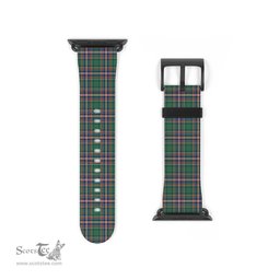 Scottish MacFarlane Hunting Ancient Clan Tartan Watch Band Apple Watch Style Scottish Plaid Tartan Plaid
