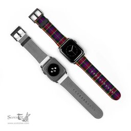 Scottish Walter Clan Tartan Watch Band Apple Watch Style Scottish Plaid Tartan Plaid