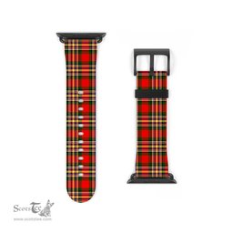 Scottish MacGill Modern Clan Tartan Watch Band Apple Watch Style Scottish Plaid Tartan Plaid