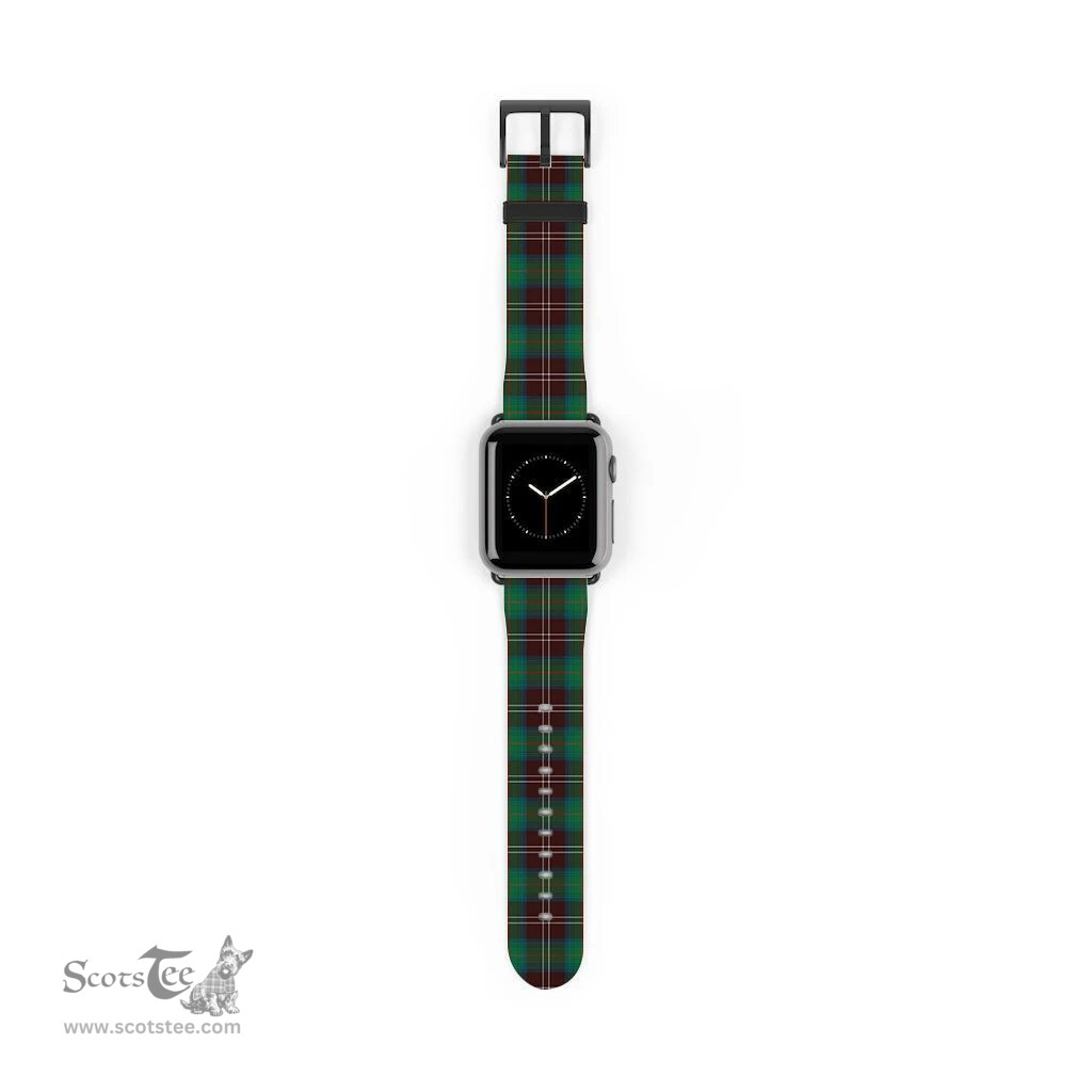 Scottish Chisholm Hunting Ancient Clan Tartan Watch Band Apple Watch Style Scottish Plaid Tartan Plaid