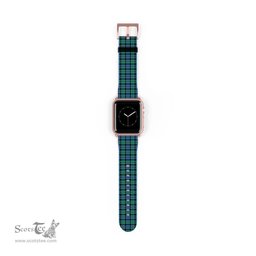 Scottish Campbell of Cawdor Ancient Clan Tartan Watch Band Apple Watch Style Scottish Plaid Tartan Plaid