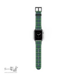 Scottish MacThomas Ancient Clan Tartan Watch Band Apple Watch Style Scottish Plaid Tartan Plaid