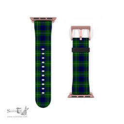 Scottish Oliphant Modern Clan Tartan Watch Band Apple Watch Style Scottish Plaid Tartan Plaid