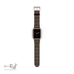 Scottish MacLaren Weathered Clan Tartan Watch Band Apple Watch Style Scottish Plaid Tartan Plaid