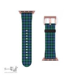 Scottish Campbell of Cawdor Ancient Clan Tartan Watch Band Apple Watch Style Scottish Plaid Tartan Plaid