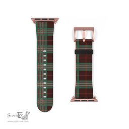 Scottish Scott Brown Ancient Clan Tartan Watch Band Apple Watch Style Scottish Plaid Tartan Plaid