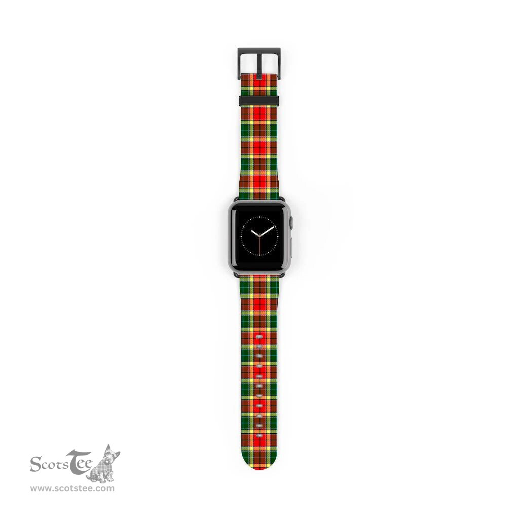 Scottish Gibbs Clan Tartan Watch Band Apple Watch Style Scottish Plaid Tartan Plaid