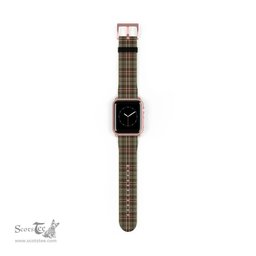 Scottish Scott Green Weathered Clan Tartan Watch Band Apple Watch Style Scottish Plaid Tartan Plaid
