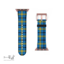Scottish Laing Clan Tartan Watch Band Apple Watch Style Scottish Plaid Tartan Plaid