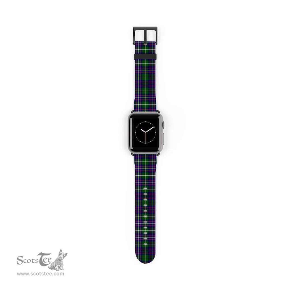 Scottish Inglis Modern Clan Tartan Watch Band Apple Watch Style Scottish Plaid Tartan Plaid