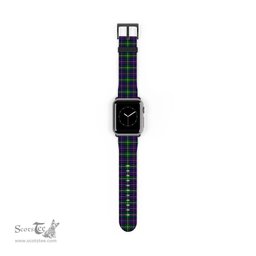 Scottish Inglis Modern Clan Tartan Watch Band Apple Watch Style Scottish Plaid Tartan Plaid
