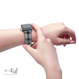 Scottish Bell of the Borders Clan Tartan Watch Band Apple Watch Style Scottish Plaid Tartan Plaid