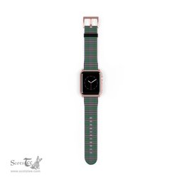 Scottish MacFarlane Hunting Ancient Clan Tartan Watch Band Apple Watch Style Scottish Plaid Tartan Plaid