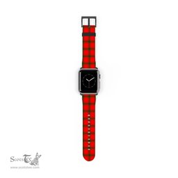 Scottish MacDonald of Sleat Clan Tartan Watch Band Apple Watch Style Scottish Plaid Tartan Plaid