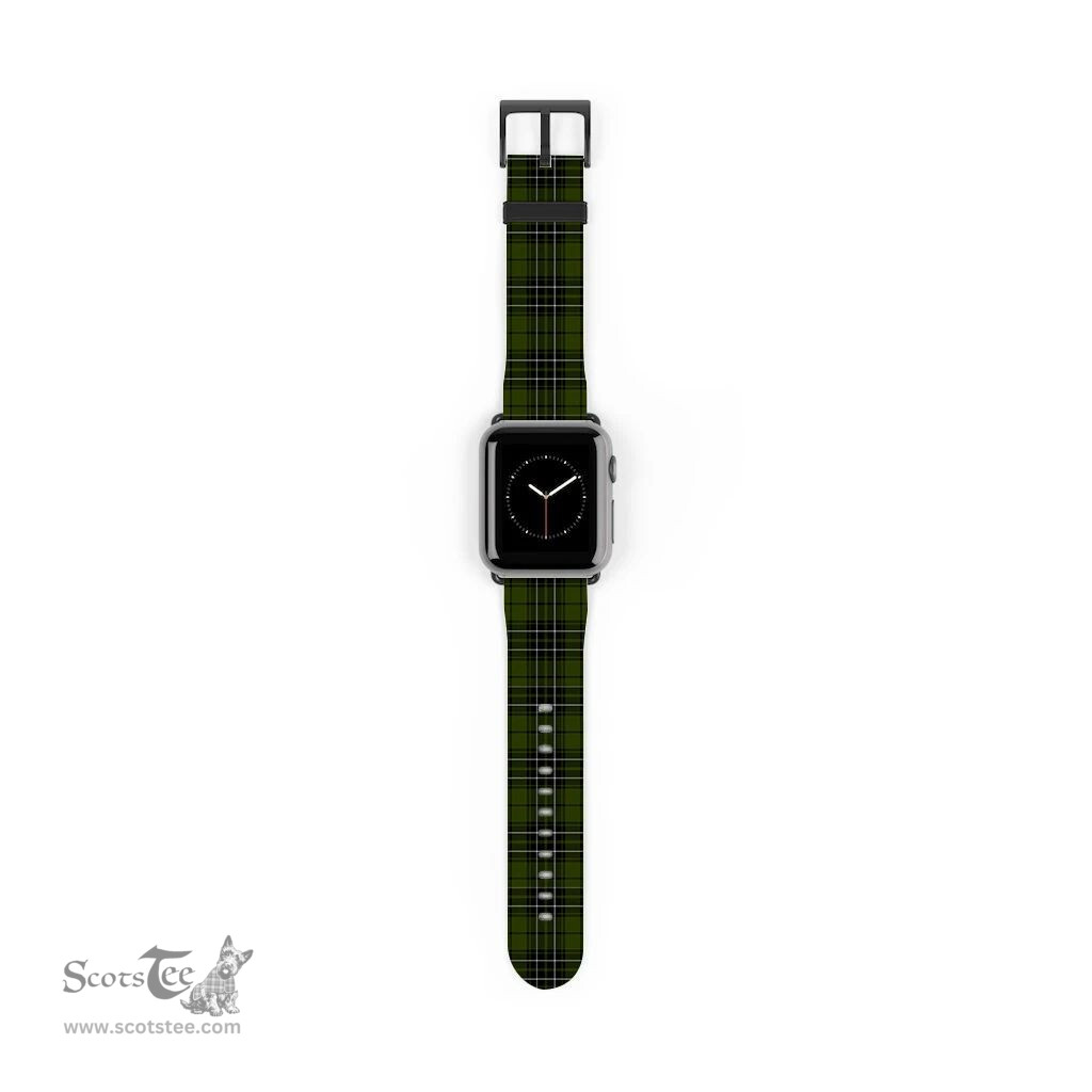 Scottish MacLean Hunting Clan Tartan Watch Band Apple Watch Style Scottish Plaid Tartan Plaid