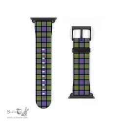 Scottish MacDonald Ancient Clan Tartan Watch Band Apple Watch Style Scottish Plaid Tartan Plaid