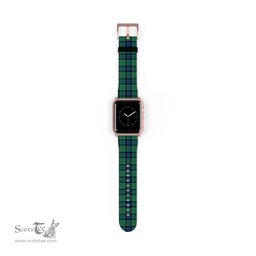 Scottish Graham of Menteith Ancient Clan Tartan Watch Band Apple Watch Style Scottish Plaid Tartan Plaid