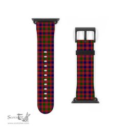 Scottish MacIntyre Modern Clan Tartan Watch Band Apple Watch Style Scottish Plaid Tartan Plaid