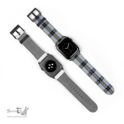 Scottish Bell of the Borders Clan Tartan Watch Band Apple Watch Style Scottish Plaid Tartan Plaid