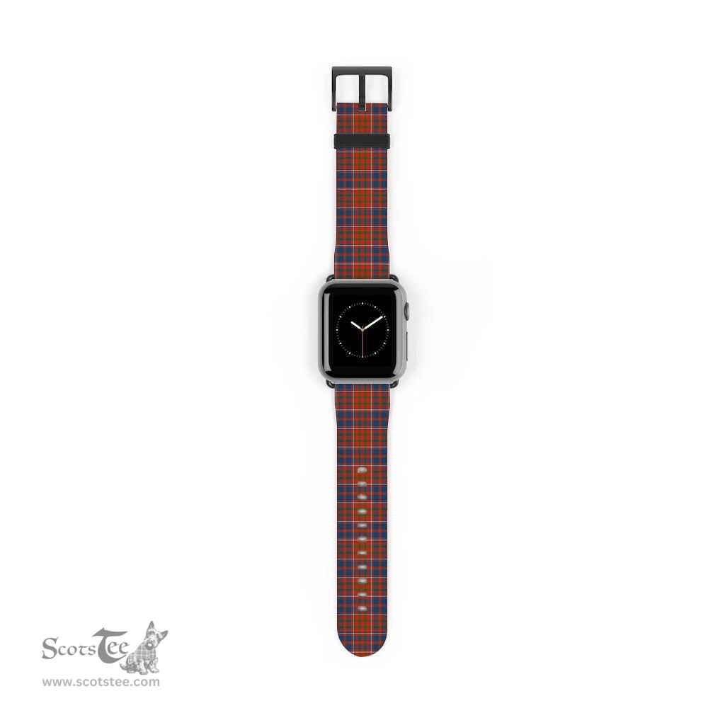 Scottish Cameron of Lochiel Ancient Clan Tartan Watch Band Apple Watch Style Scottish Plaid Tartan Plaid