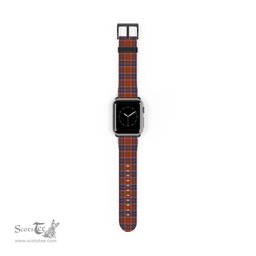 Scottish Cameron of Lochiel Ancient Clan Tartan Watch Band Apple Watch Style Scottish Plaid Tartan Plaid