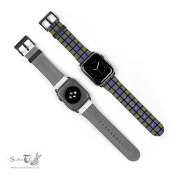 Scottish MacDonald Ancient Clan Tartan Watch Band Apple Watch Style Scottish Plaid Tartan Plaid