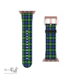 Scottish Gordon Old Ancient Clan Tartan Watch Band Apple Watch Style Scottish Plaid Tartan Plaid