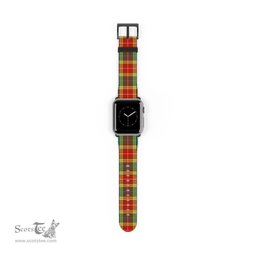 Scottish Buchanan Old Sett Clan Tartan Watch Band Apple Watch Style Scottish Plaid Tartan Plaid