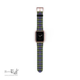 Scottish MacDonald Ancient Clan Tartan Watch Band Apple Watch Style Scottish Plaid Tartan Plaid