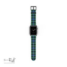 Scottish Mowat Clan Tartan Watch Band Apple Watch Style Scottish Plaid Tartan Plaid