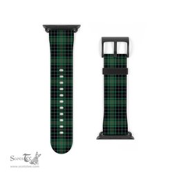 Scottish MacAulay Hunting Ancient Clan Tartan Watch Band Apple Watch Style Scottish Plaid Tartan Plaid