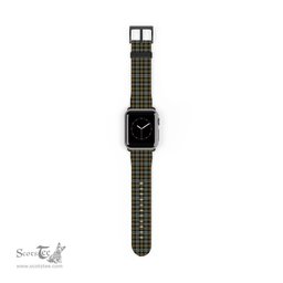 Scottish Farquharson Weathered Clan Tartan Watch Band Apple Watch Style Scottish Plaid Tartan Plaid