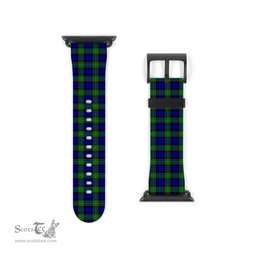 Scottish Sempill Modern Clan Tartan Watch Band Apple Watch Style Scottish Plaid Tartan Plaid