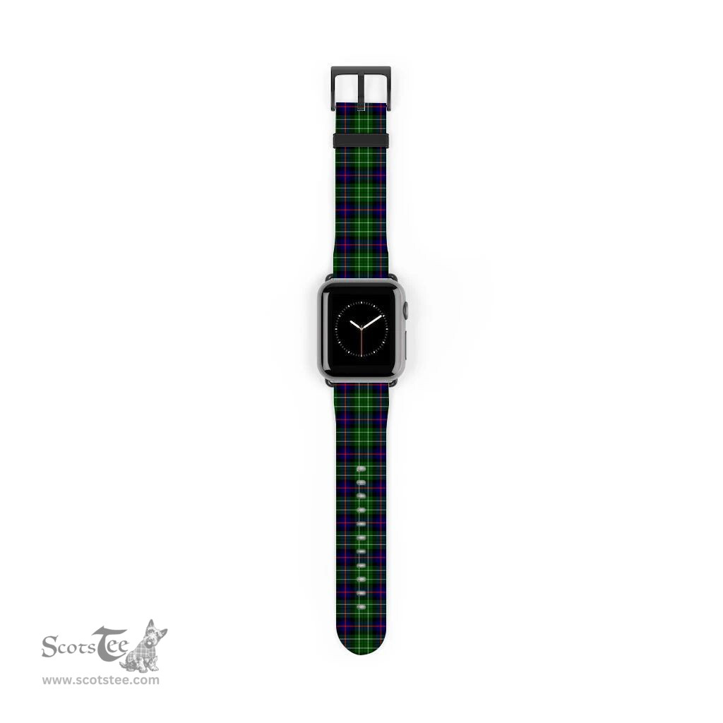Scottish Leslie Hunting Clan Tartan Watch Band Apple Watch Style Scottish Plaid Tartan Plaid