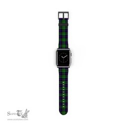 Scottish Leslie Hunting Clan Tartan Watch Band Apple Watch Style Scottish Plaid Tartan Plaid