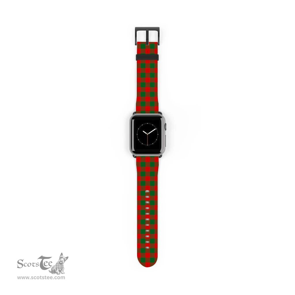 Scottish Moncrieff Clan Tartan Watch Band Apple Watch Style Scottish Plaid Tartan Plaid