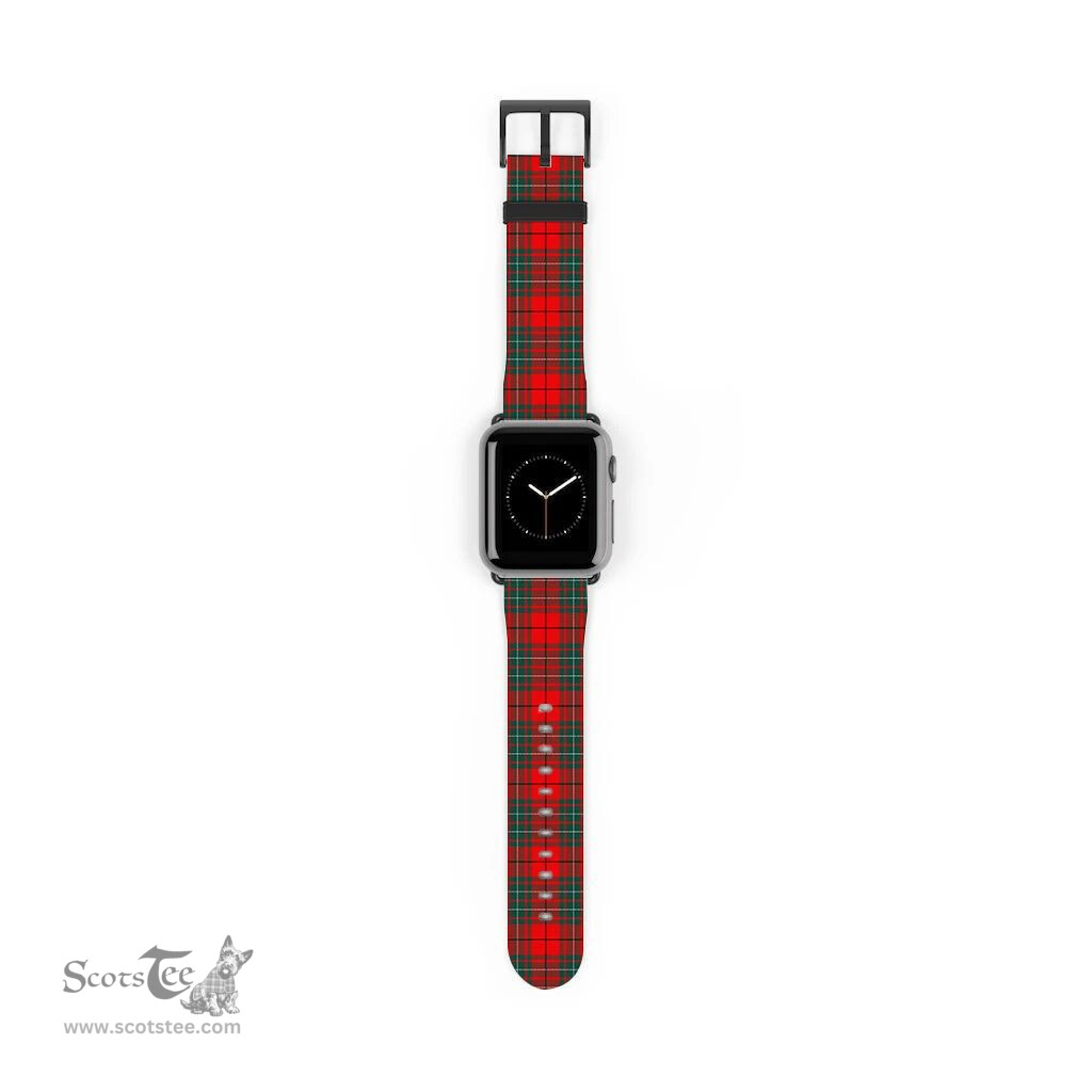 Scottish Cheyne Clan Tartan Watch Band Apple Watch Style Scottish Plaid Tartan Plaid